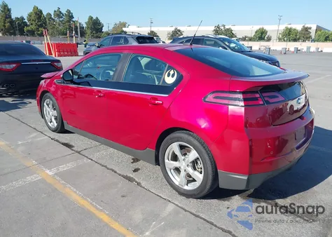 2013 Chevrolet Volt из США, поврежденный, VIN 1G1RH6E43DU122647